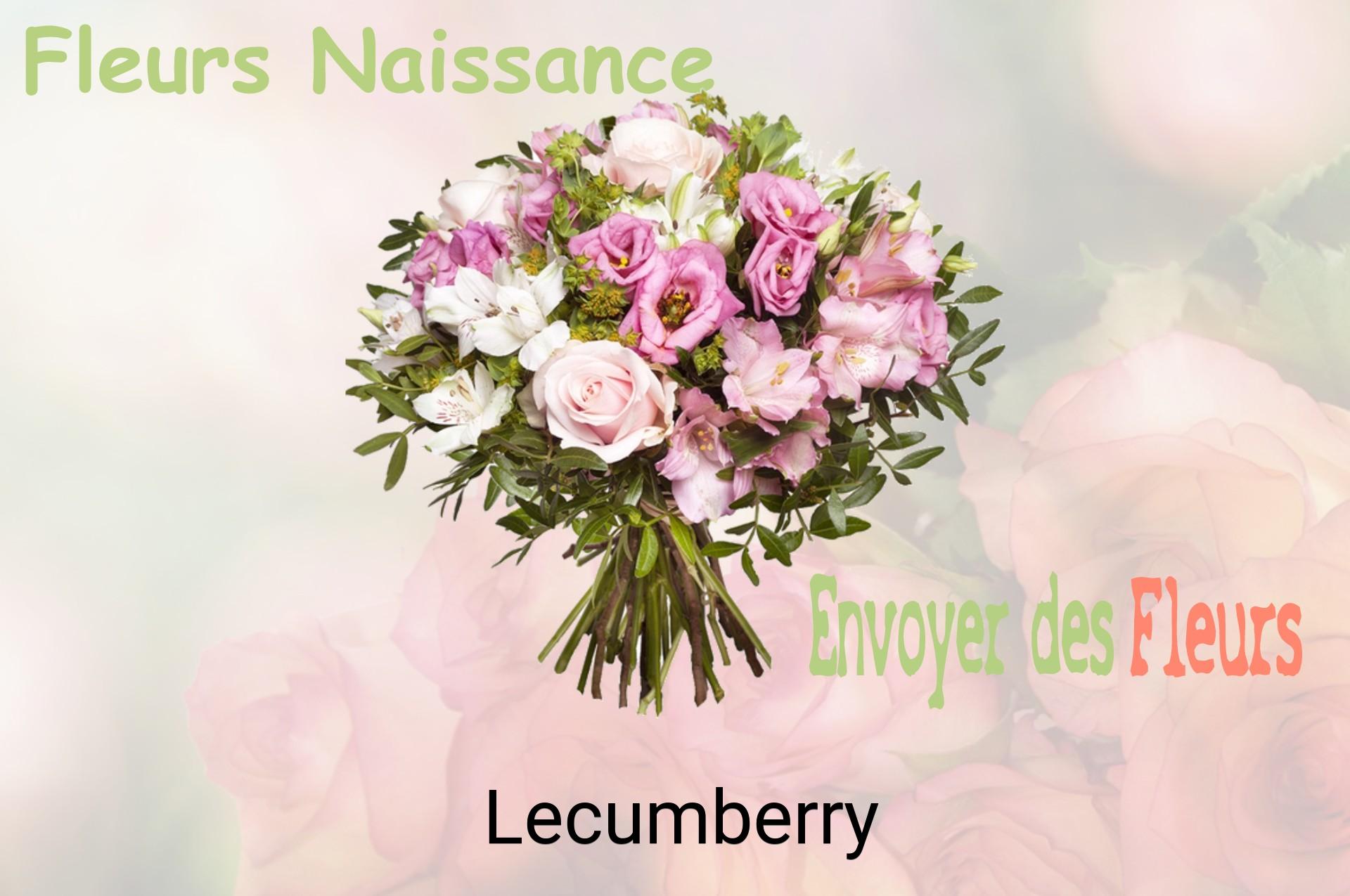 Bouquet de fleurs de naissance livré à Lecumberry